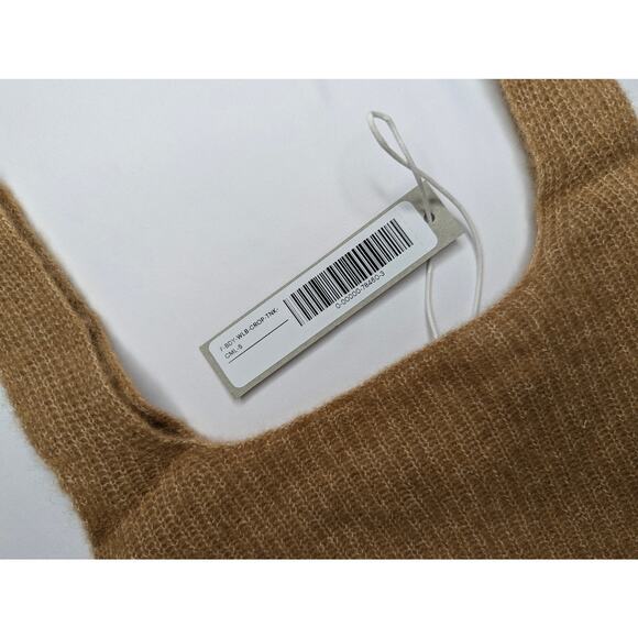 Everlane Beige Crop Top Tank Wool Blend Size XS - Picture 4 of 9